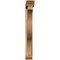 Ekena Millwork Funston Traditional Smooth Bracket w/ Offset Brace, Western Red Cedar, 5 1/2"W x 38"D x 44"H BKT0604X38X44FST01SWR - alternate 2
